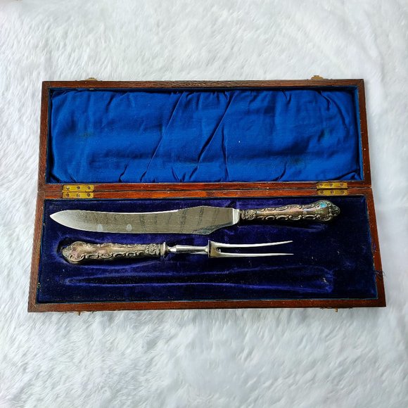 Two Carving Sets - Picture 3 of 3